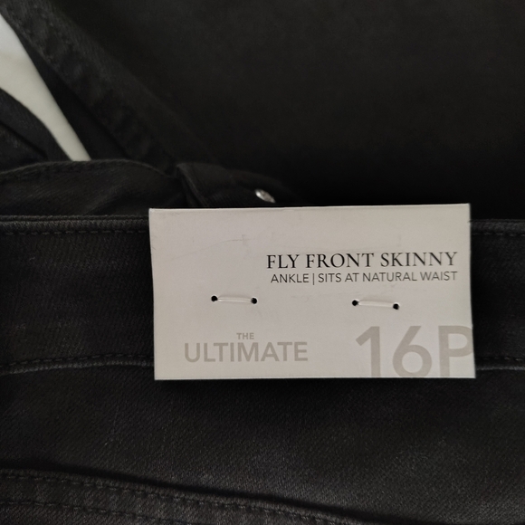 Soft Surroundings The Ultimate Fly Front Skinny Jeans 16P Ankle Skinny Jeans - Picture 15 of 16